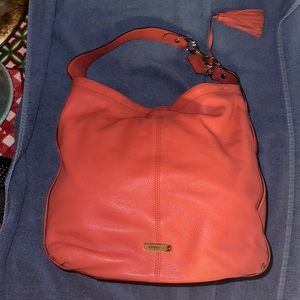 Coach Coral Avery Hobo bag .   Gently used .   Looks like new .